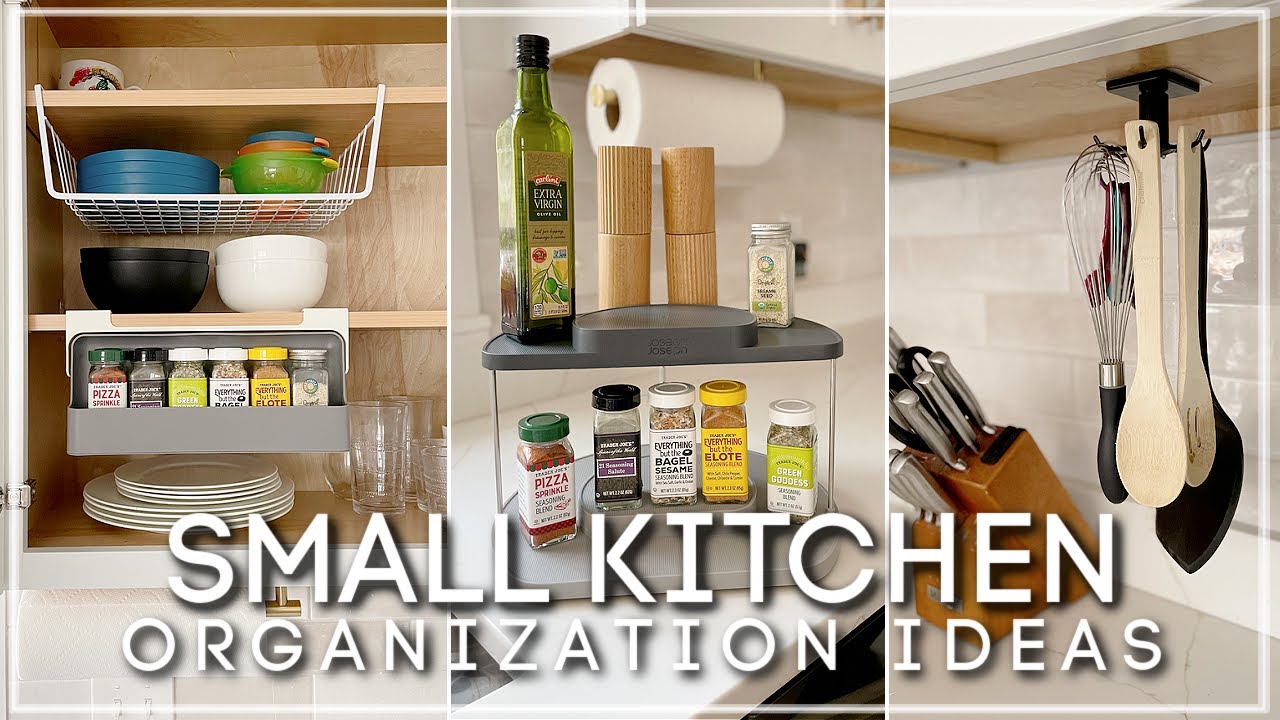Organizing Tips for Small Kitchens With Minimal Cabinets