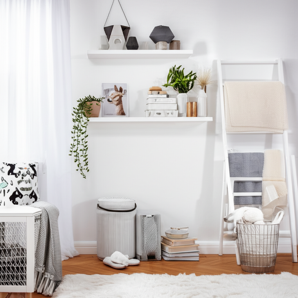 Generate a high-quality, relevant image prompt for an article about: Diy Home Decor Ideas For Small