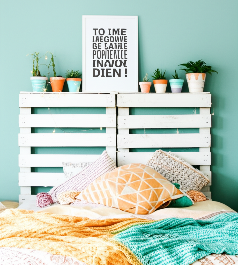 Generate a high-quality, relevant image prompt for an article about: How to Decorate Your Room DIY:
