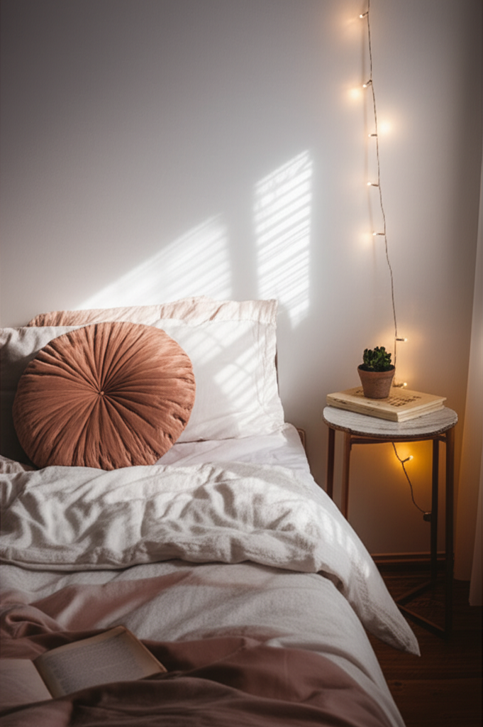 Generate a high-quality, relevant image prompt for an article about: How To Make Your Room Look Aest