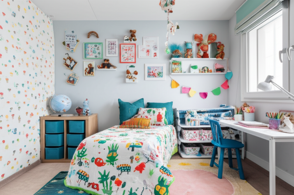 Generate a high-quality, relevant image prompt for an article about: Bedroom Interior Design Ideas f