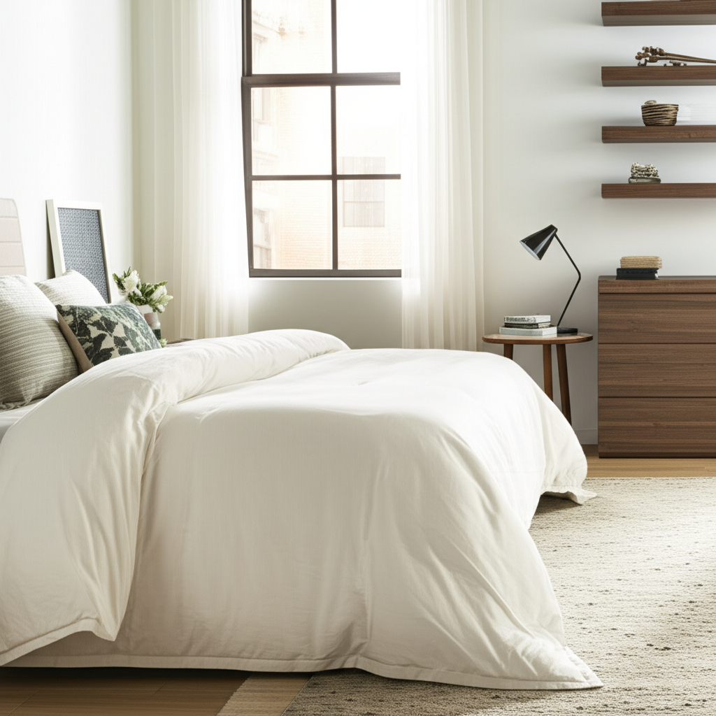 Generate a high-quality, relevant image prompt for an article about: How to Design Bedroom Interior