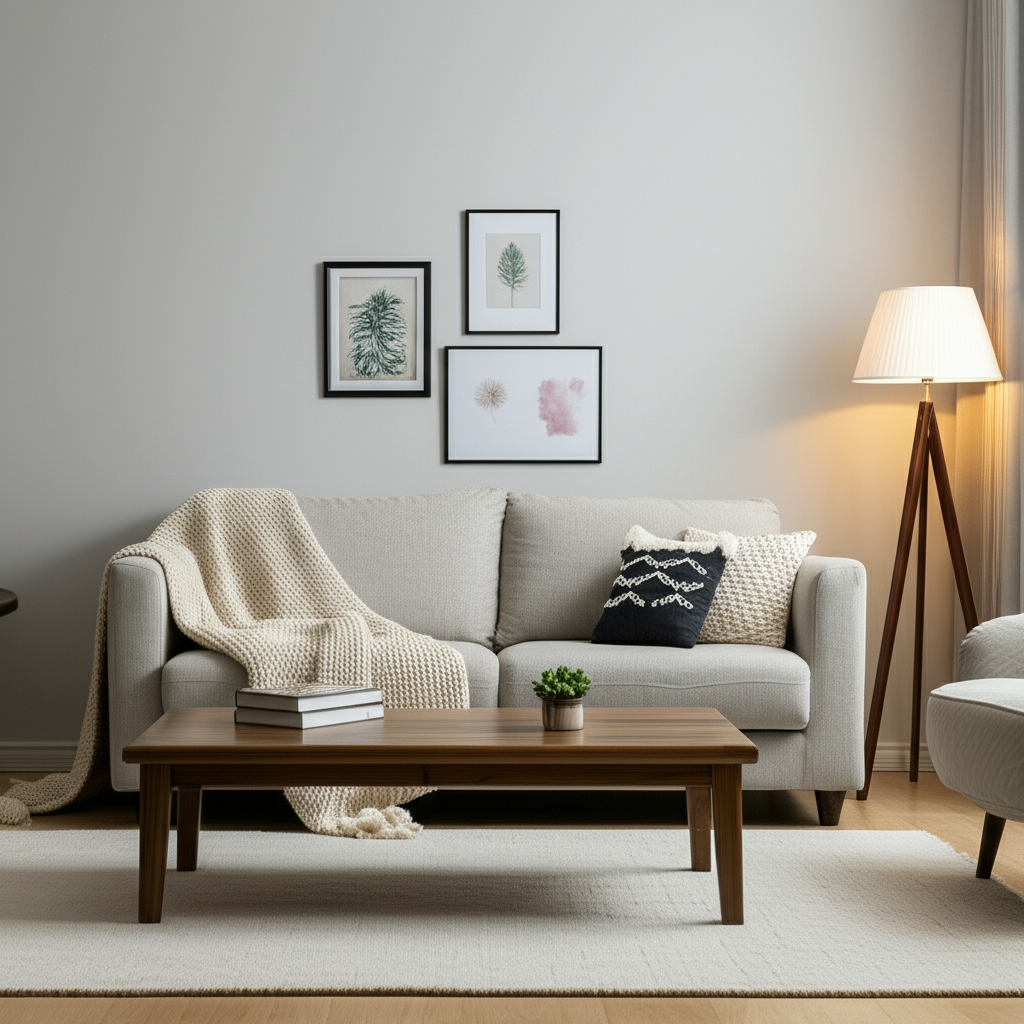 Generate a high-quality, relevant image prompt for an article about: Best Decor Ideas for Living Roo