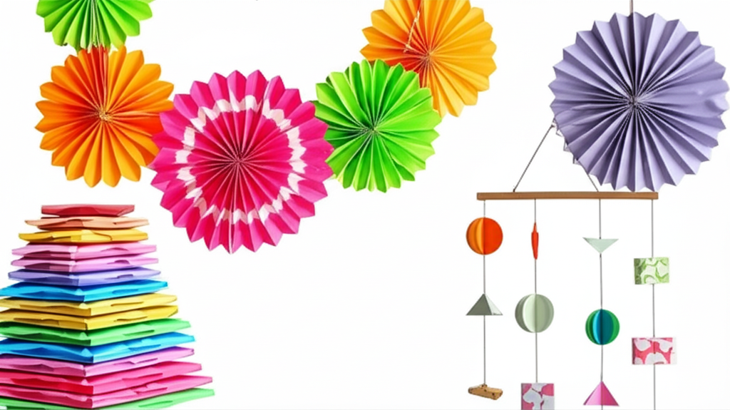 Generate a high-quality, relevant image prompt for an article about: 5 DIY Paper Decor Ideas: Essent