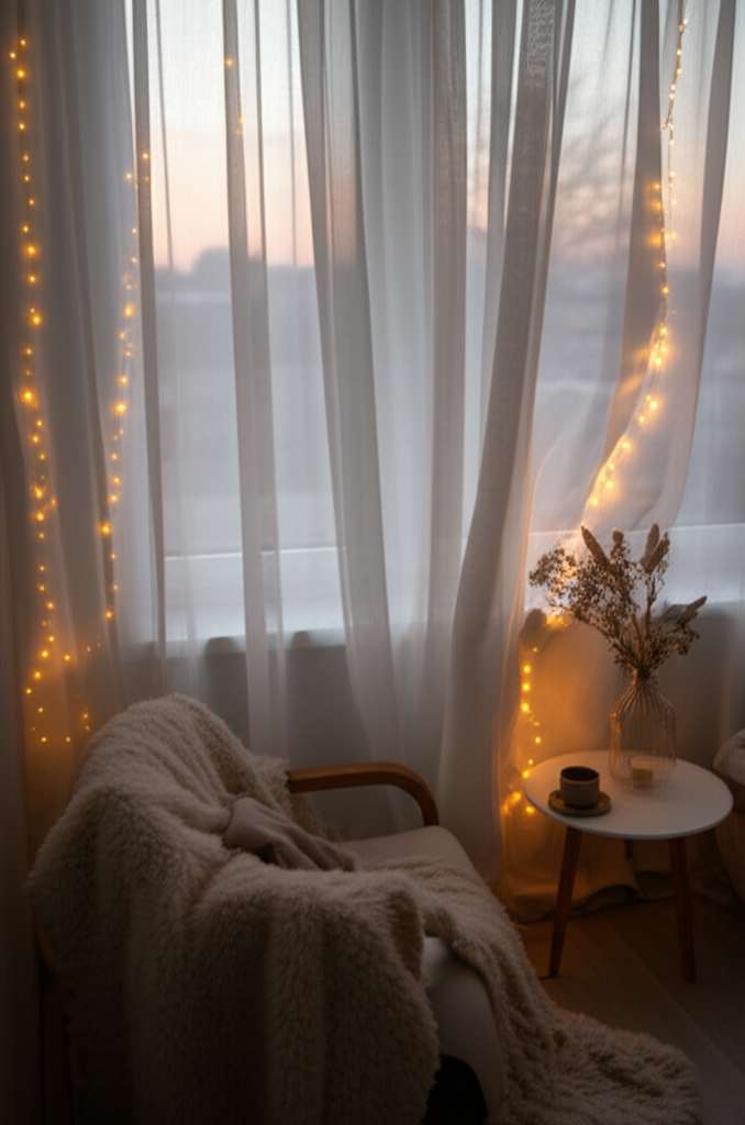 Generate a high-quality, relevant image prompt for an article about: 5 Aesthetic Room Decor Ideas: E
