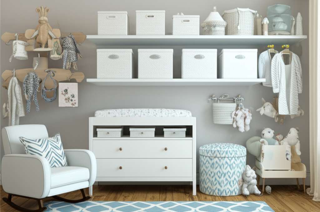 Generate a high-quality, relevant image prompt for an article about: 10 Best Baby Room Decor Ideas: