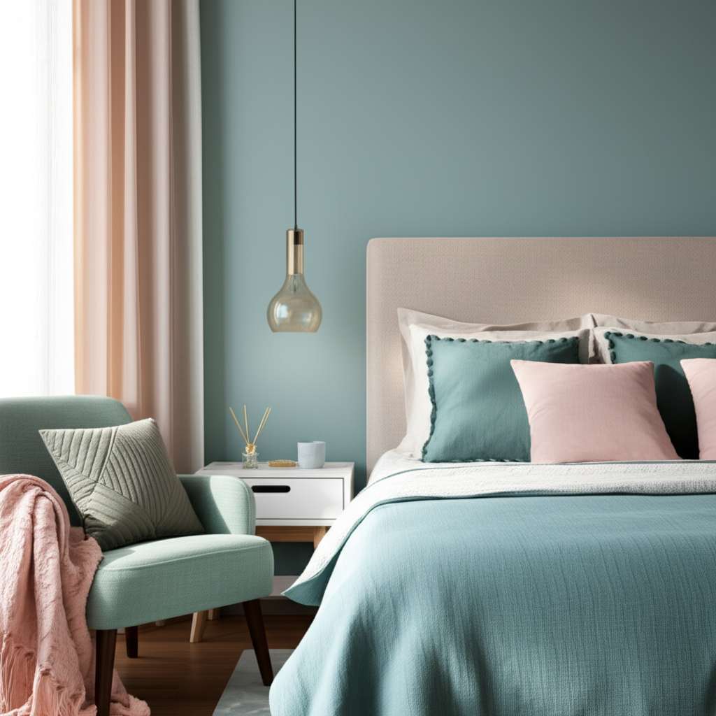Generate a high-quality, relevant image prompt for an article about: 5 Calming Mom Room Decoration I