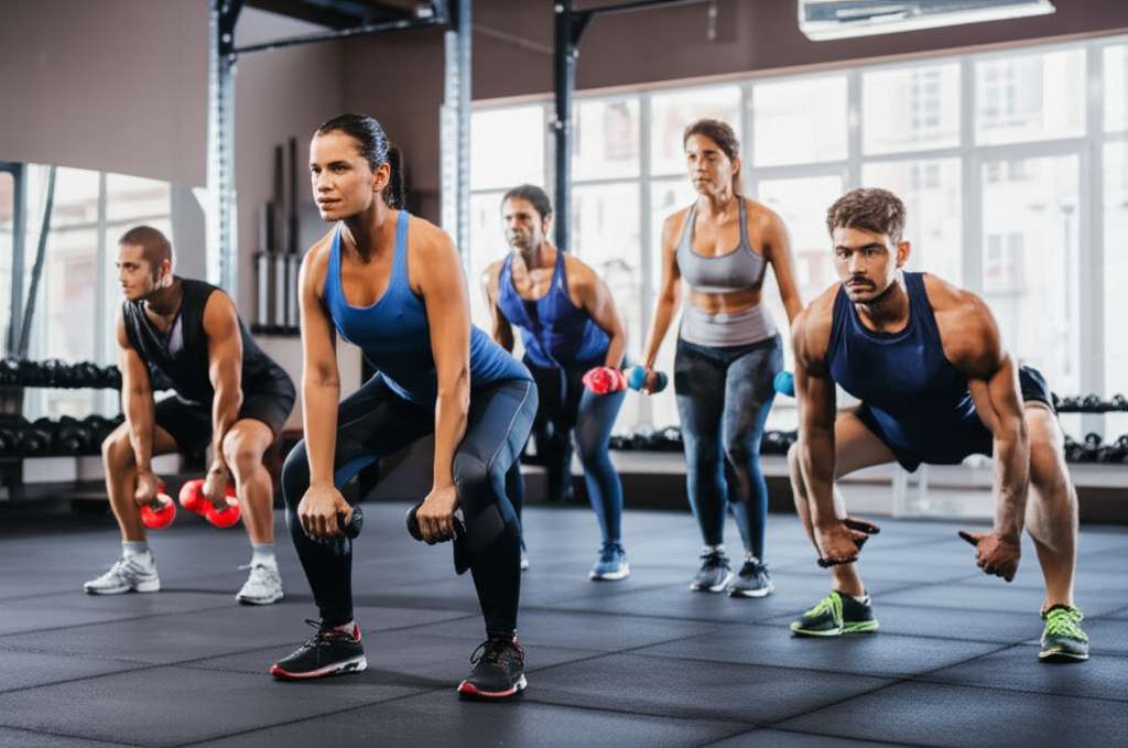 Generate a high-quality, relevant image prompt for an article about: 20 Strength Training Exercises