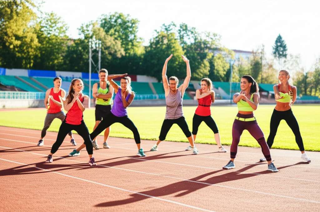 Generate a high-quality, relevant image prompt for an article about: 20 Morning Exercises: Essential