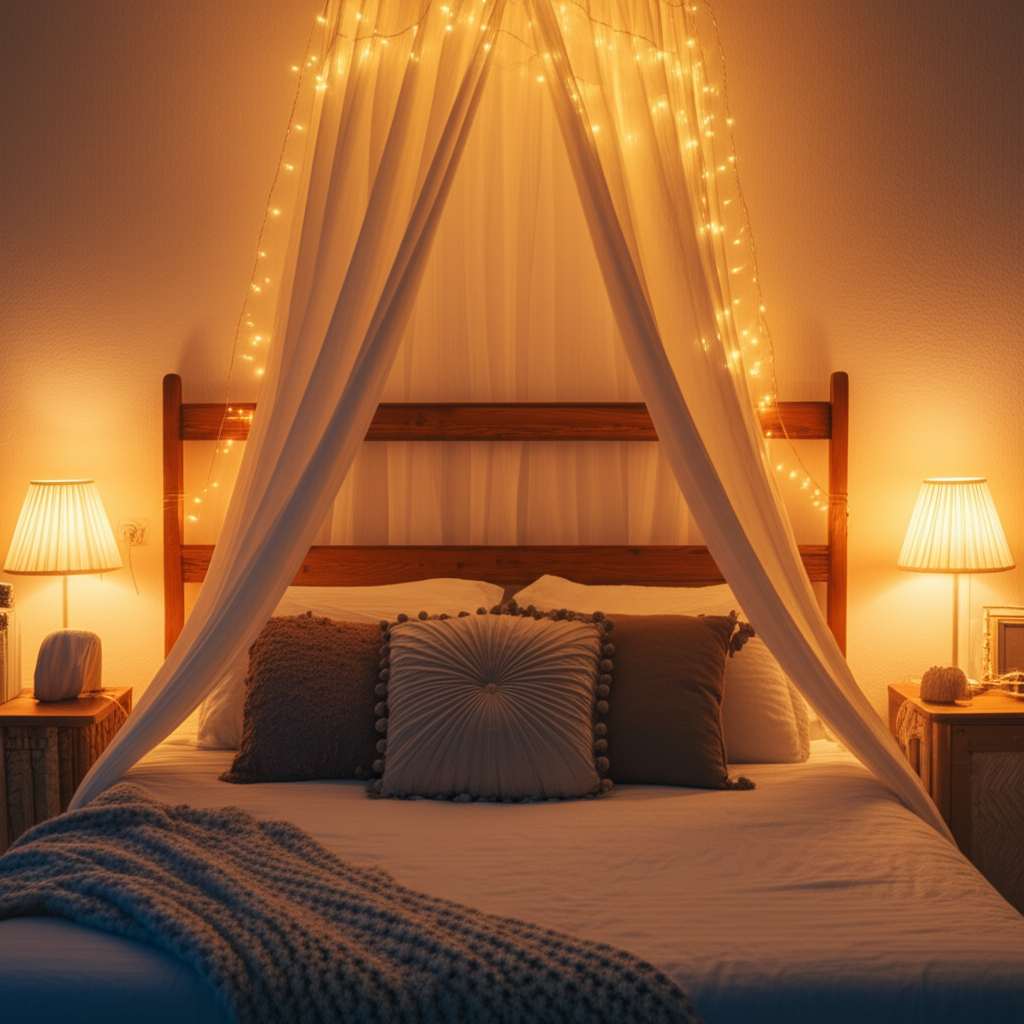 Generate a high-quality, relevant image prompt for an article about: 10 Cozy Mom Room Decor Ideas: E