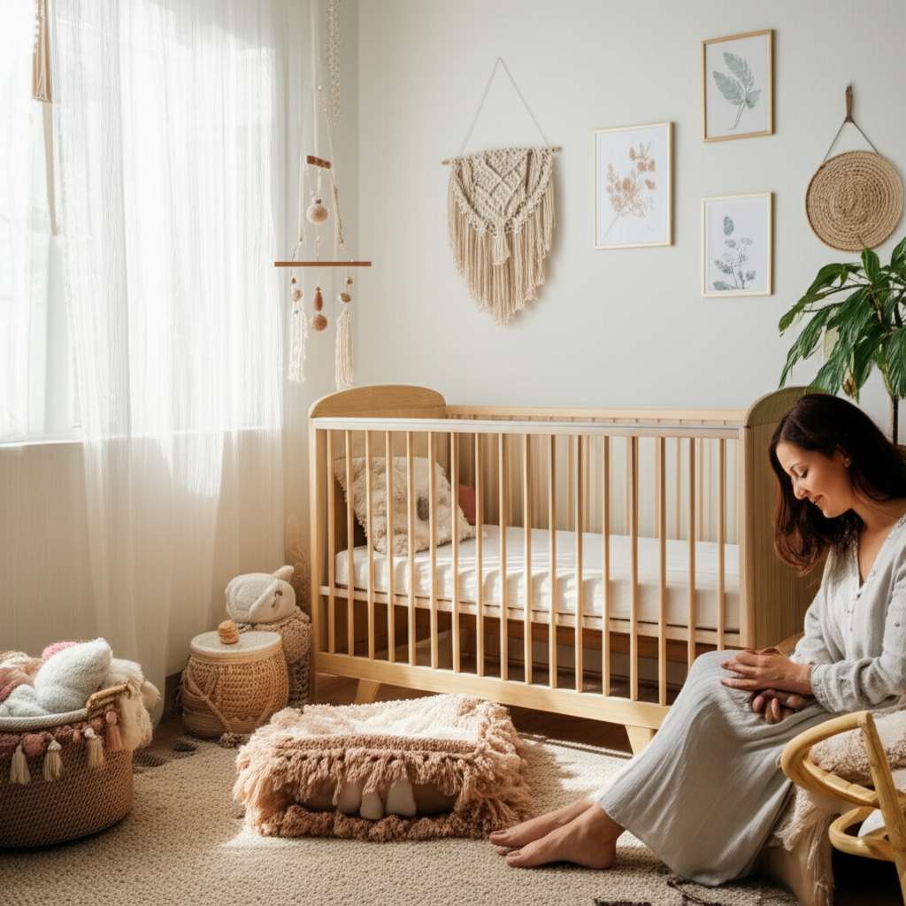 Generate a high-quality, relevant image prompt for an article about: 10 Boho Style Room Ideas: Effor