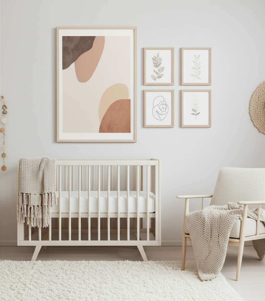 Generate a high-quality, relevant image prompt for an article about: 10 Modern Mom And Baby Shared R