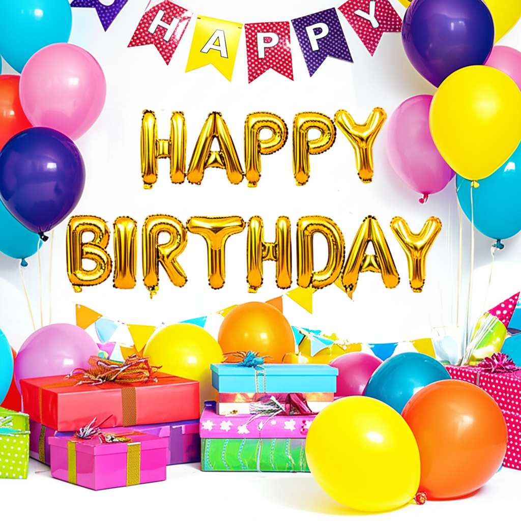 Generate a high-quality, relevant image prompt for an article about: Room Decoration For Birthday Gi
