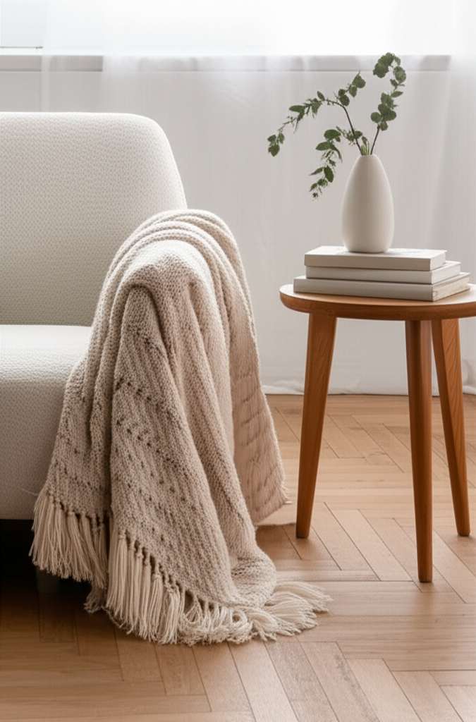 Generate a high-quality, relevant image prompt for an article about: Simple Room Decor Ideas: Effort