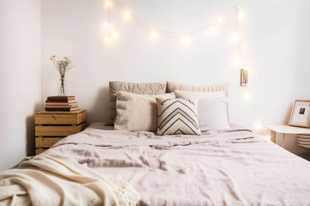 Generate a high-quality, relevant image prompt for an article about: How To Make Your Room Look Aest