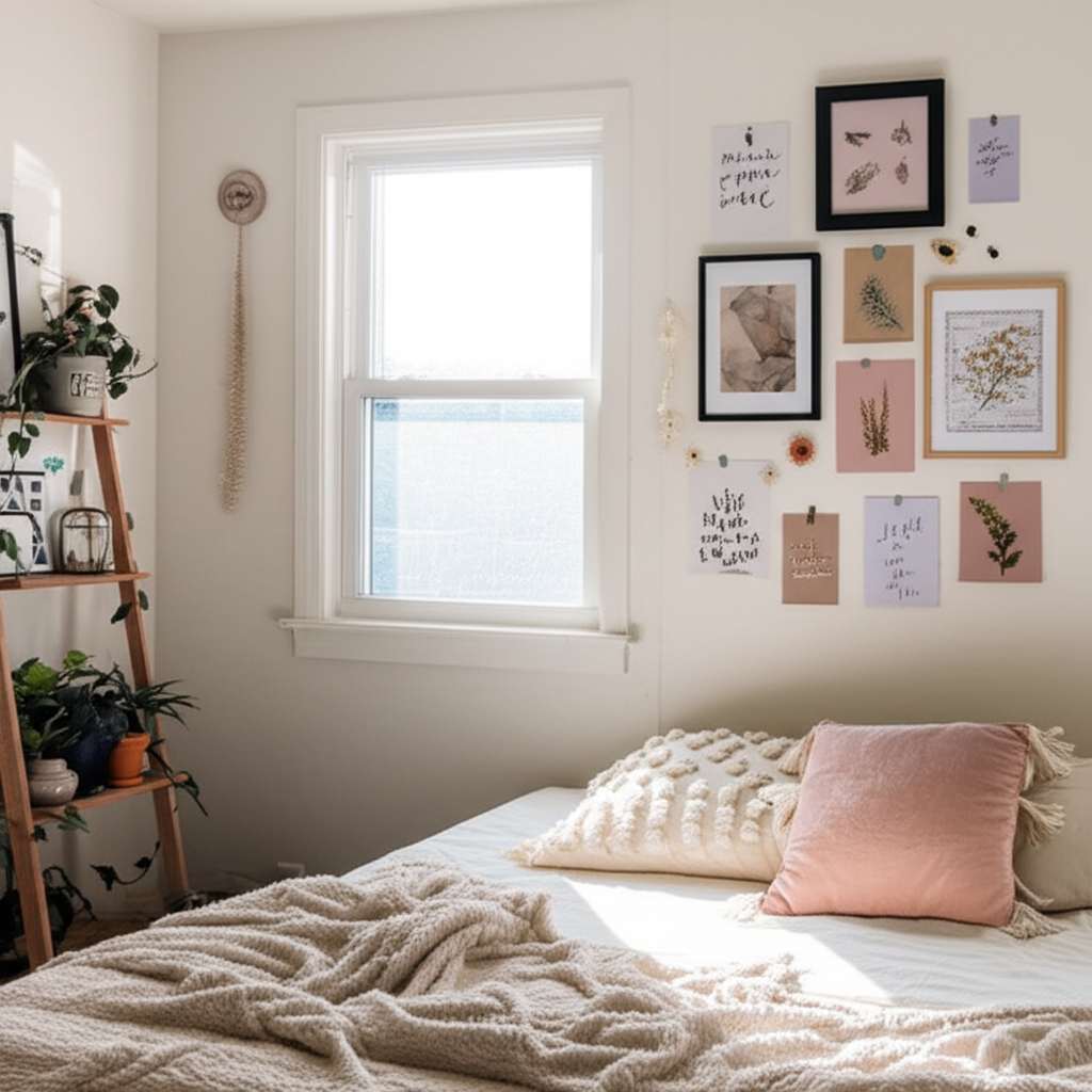 Generate a high-quality, relevant image prompt for an article about: How To Make Your Room Look Aest