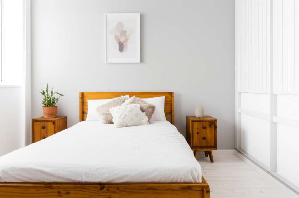 Generate a high-quality, relevant image prompt for an article about: How Can I Decorate My Simple Ro