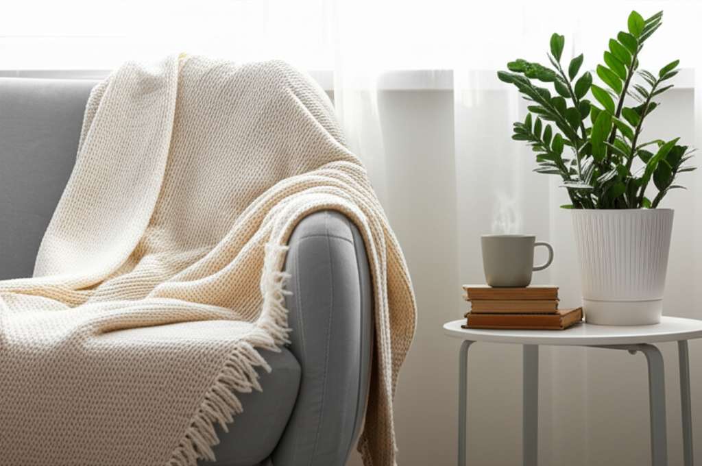 Generate a high-quality, relevant image prompt for an article about: Simple Room Decorating Ideas: E