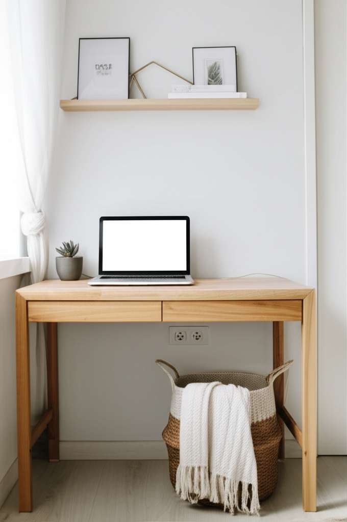 Generate a high-quality, relevant image prompt for an article about: How to Decorate a Small Bedroom