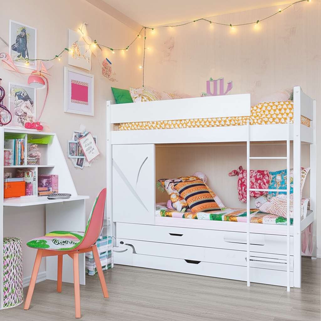 Generate a high-quality, relevant image prompt for an article about: Small Room Decor Ideas For Teen