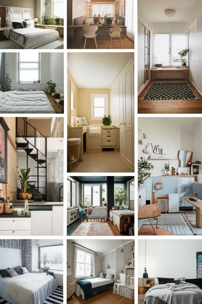 Generate a high-quality, relevant image prompt for an article about: Tiny Room Design Ideas Pinteres