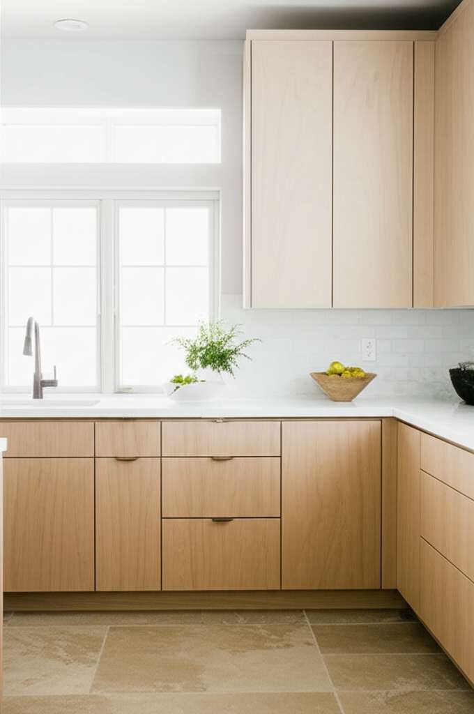 Generate a high-quality, relevant image prompt for an article about: 10 Minimal Decor Ideas For Kitc