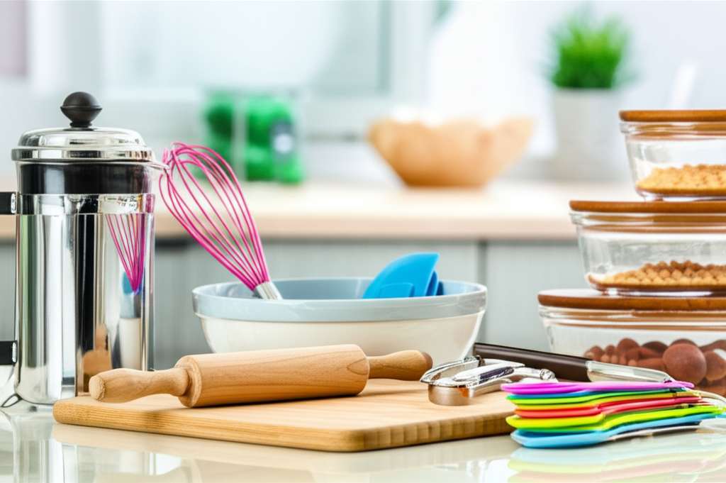Generate a high-quality, relevant image prompt for an article about: 10 Must-Have Kitchen Accessorie