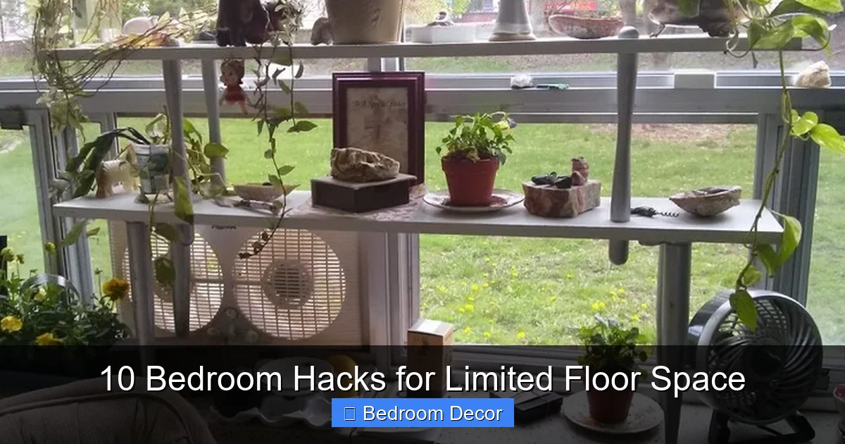 10 Bedroom Hacks for Limited Floor Space