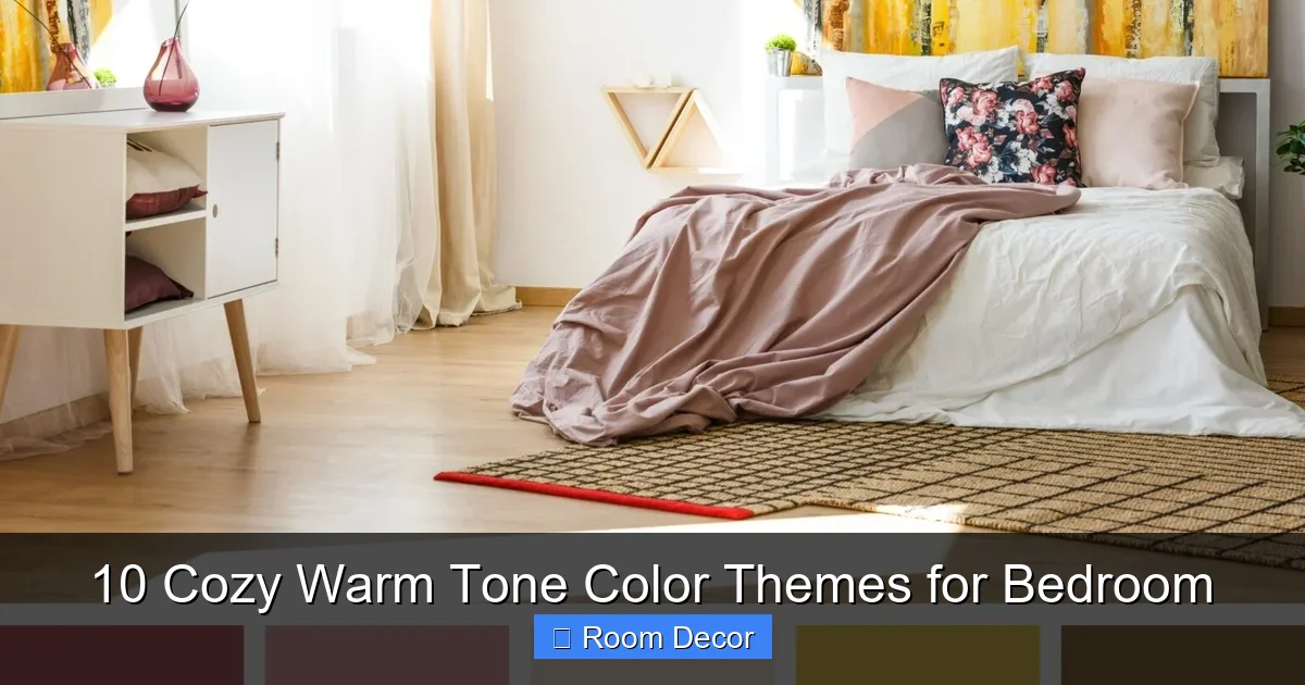 10 Cozy Warm Tone Color Themes for Bedroom