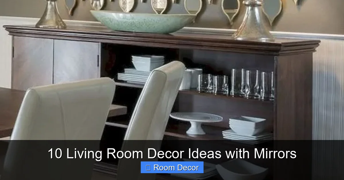 10 Living Room Decor Ideas with Mirrors