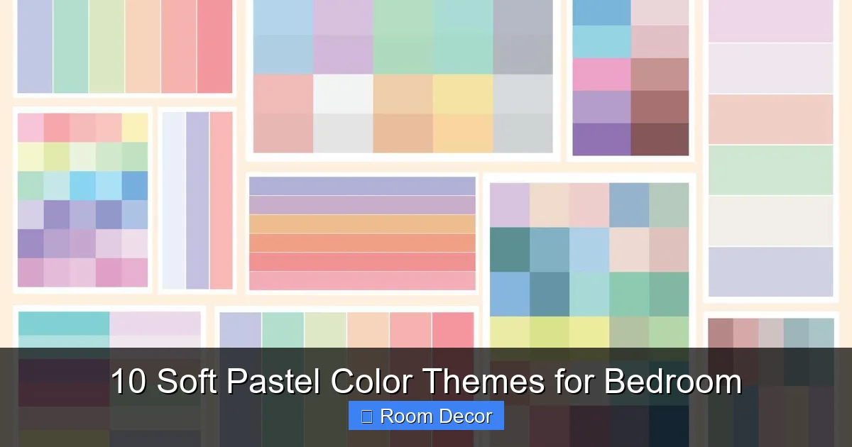10 Soft Pastel Color Themes for Bedroom