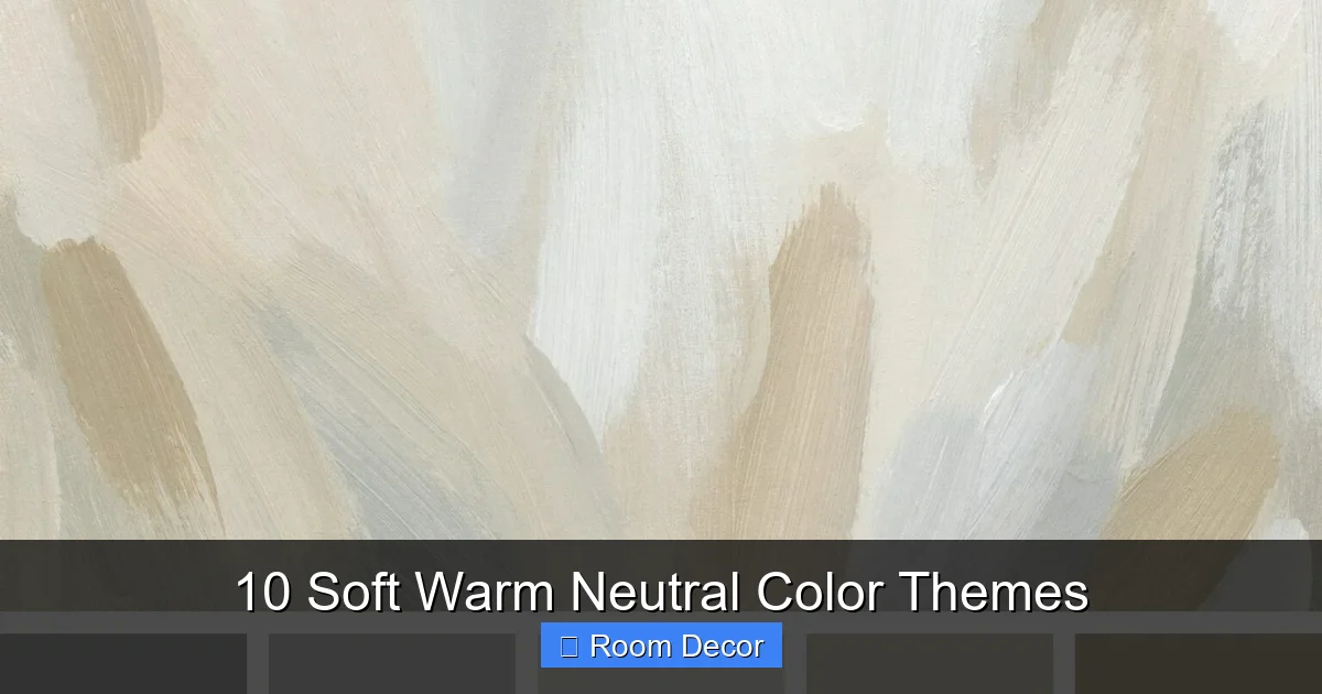 10 Soft Warm Neutral Color Themes