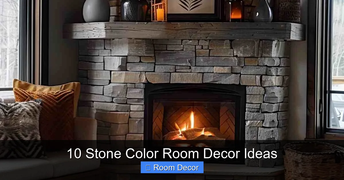 10 Stone Color Room Decor Ideas