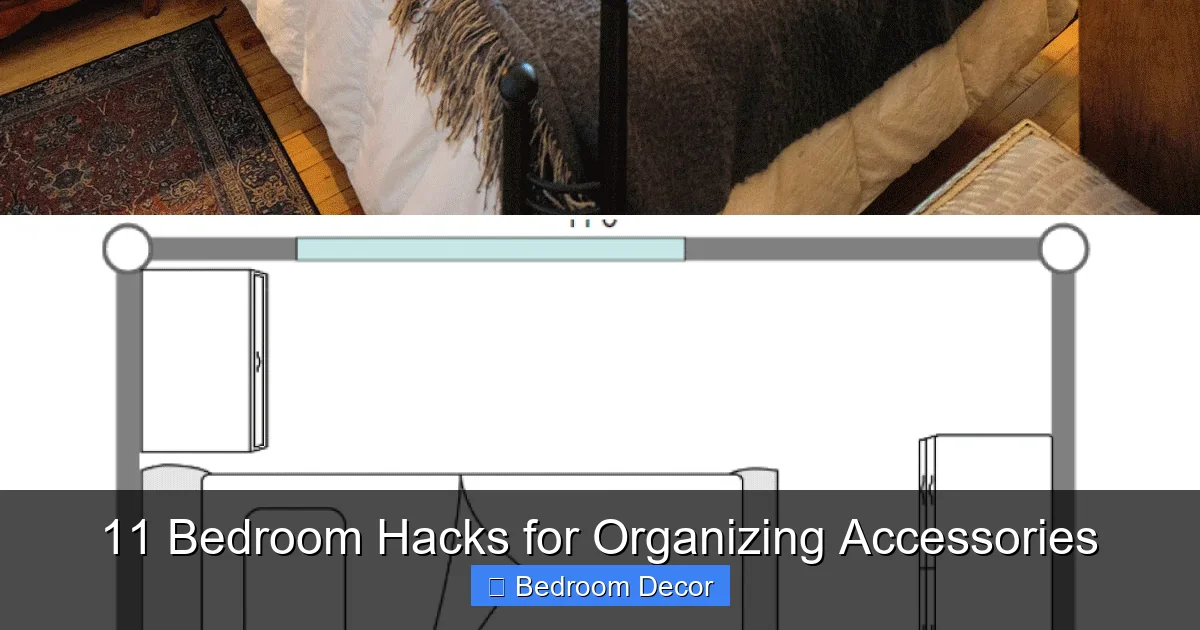 11 Bedroom Hacks for Organizing Accessories
