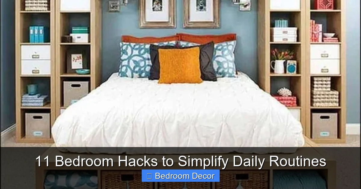 11 Bedroom Hacks to Simplify Daily Routines