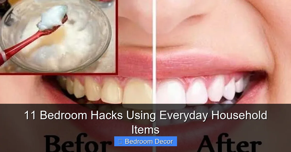 11 Bedroom Hacks Using Everyday Household Items