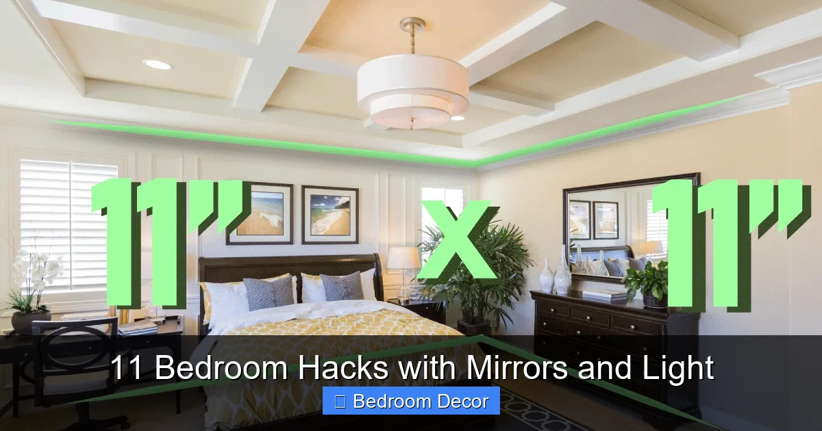 11 Bedroom Hacks with Mirrors and Light