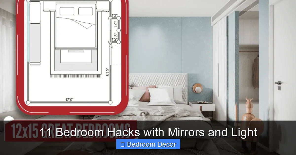 11 Bedroom Hacks with Mirrors and Light