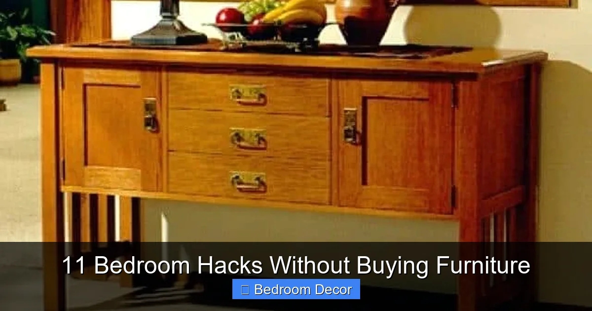 11 Bedroom Hacks Without Buying Furniture