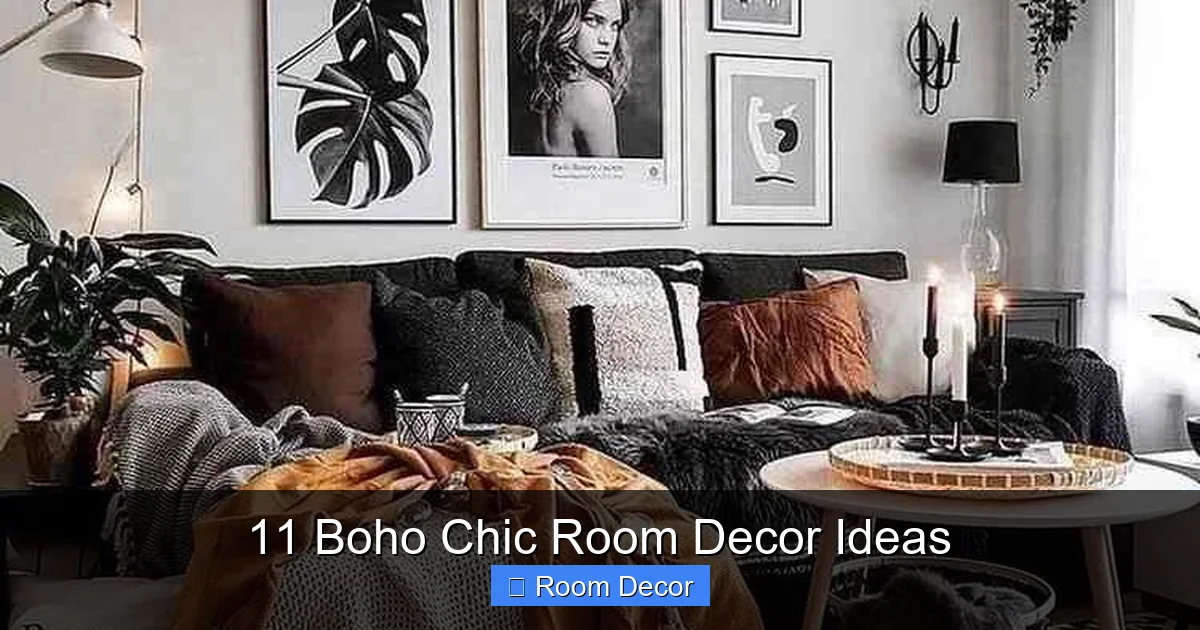 11 Boho Chic Room Decor Ideas