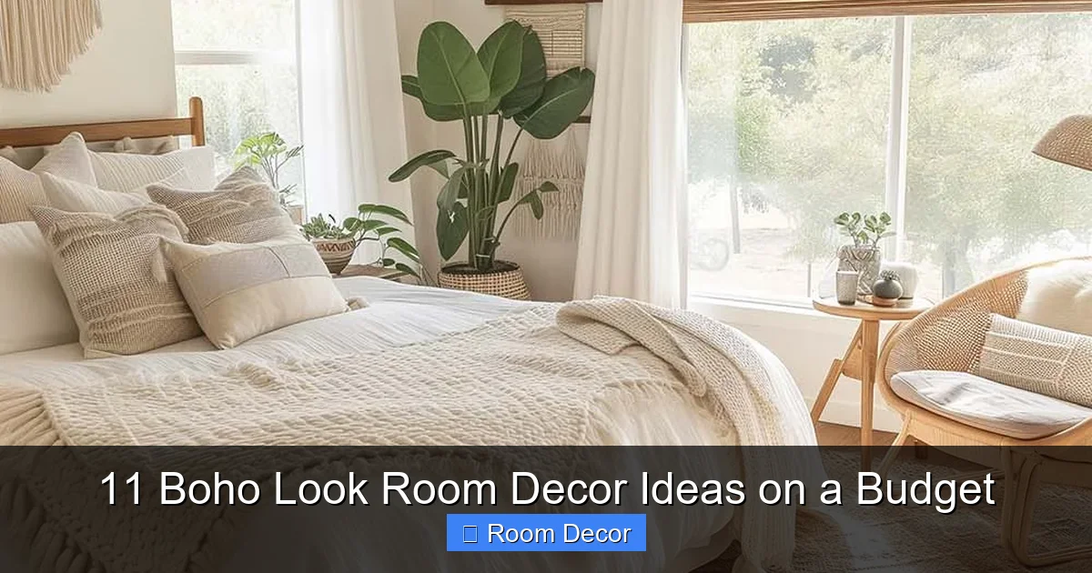 11 Boho Look Room Decor Ideas on a Budget