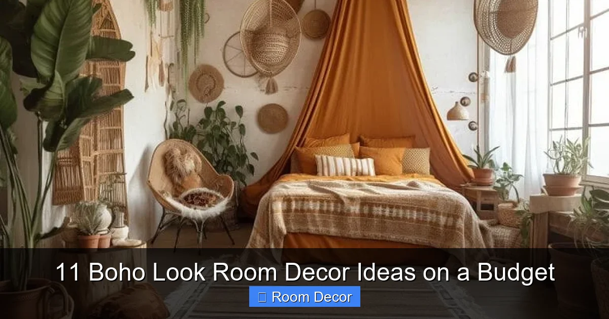 11 Boho Look Room Decor Ideas on a Budget