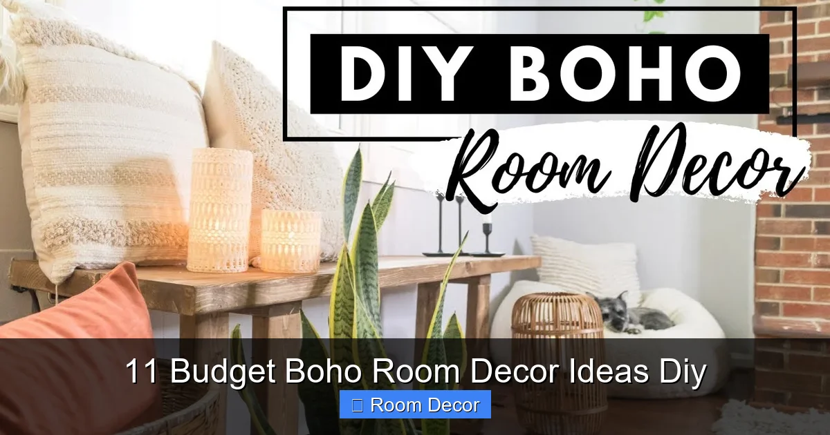 11 Budget Boho Room Decor Ideas Diy