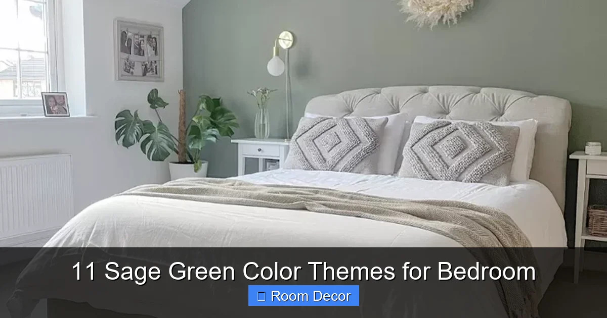 11 Sage Green Color Themes for Bedroom