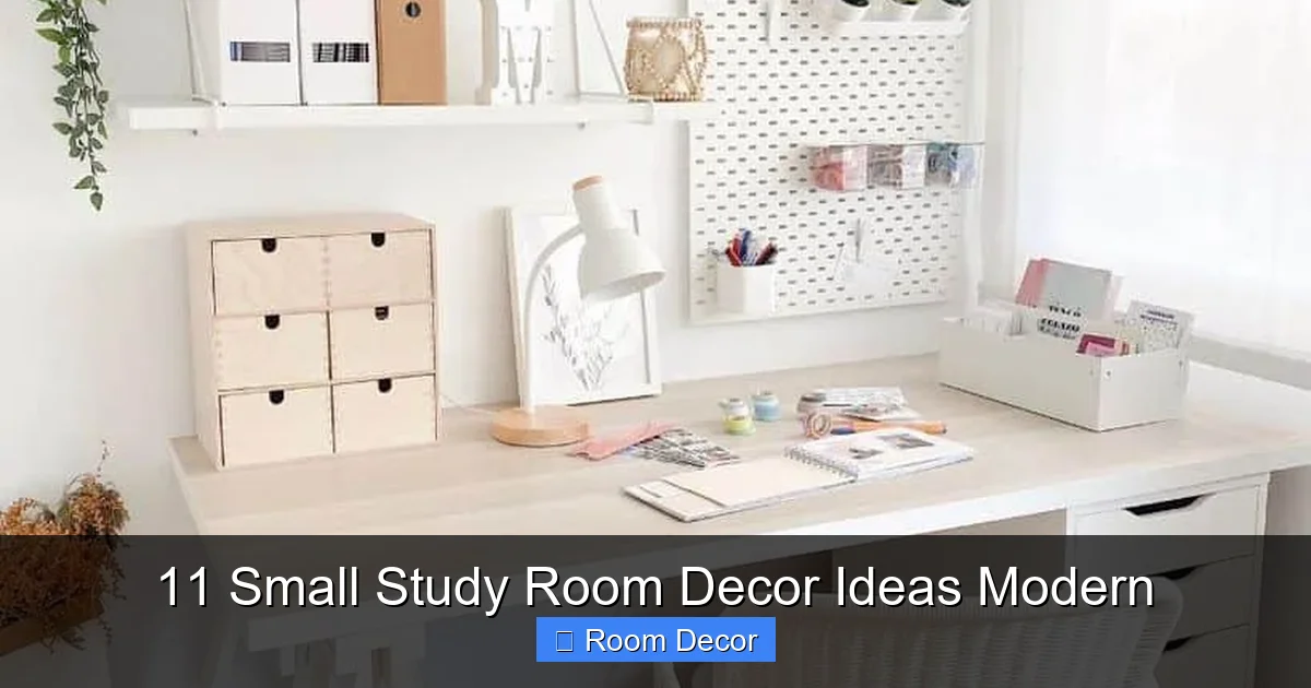 11 Small Study Room Decor Ideas Modern