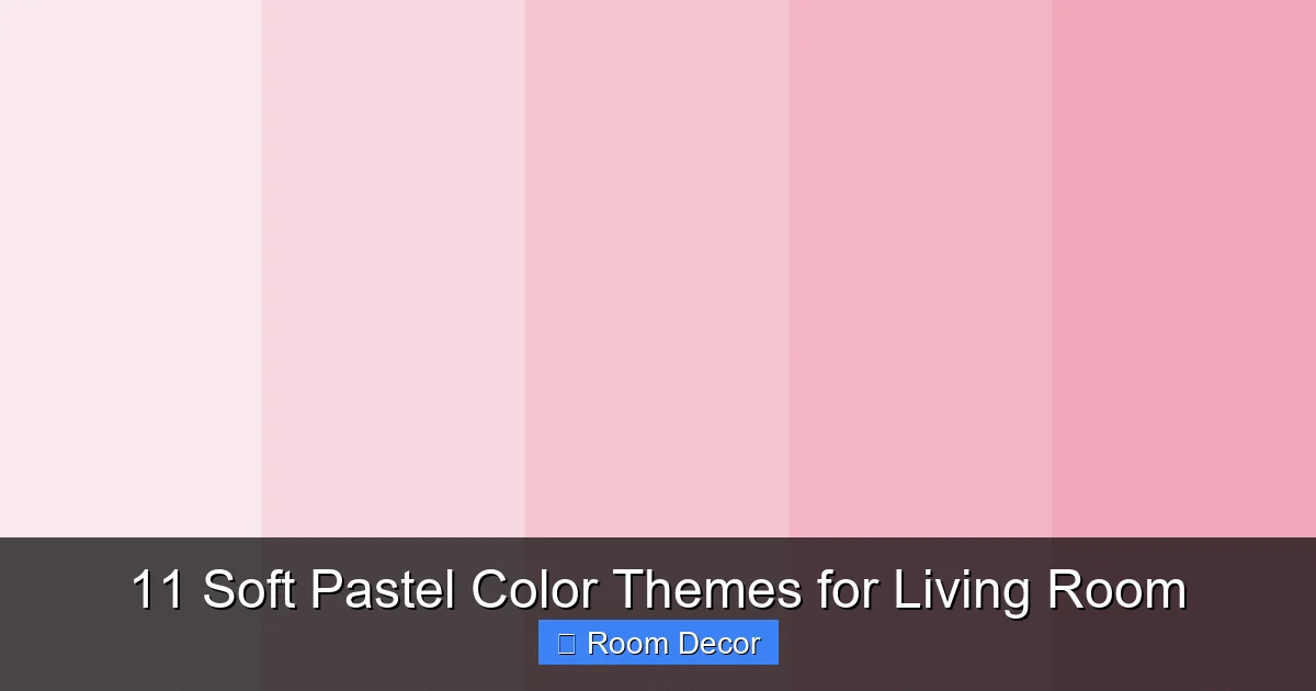 11 Soft Pastel Color Themes for Living Room