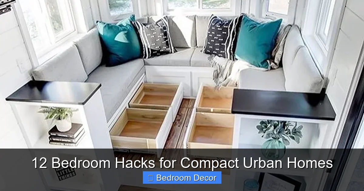 12 Bedroom Hacks for Compact Urban Homes
