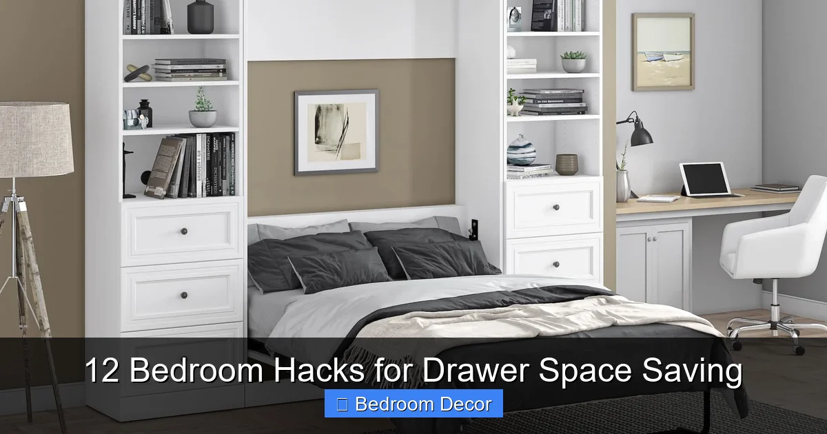 12 Bedroom Hacks for Drawer Space Saving