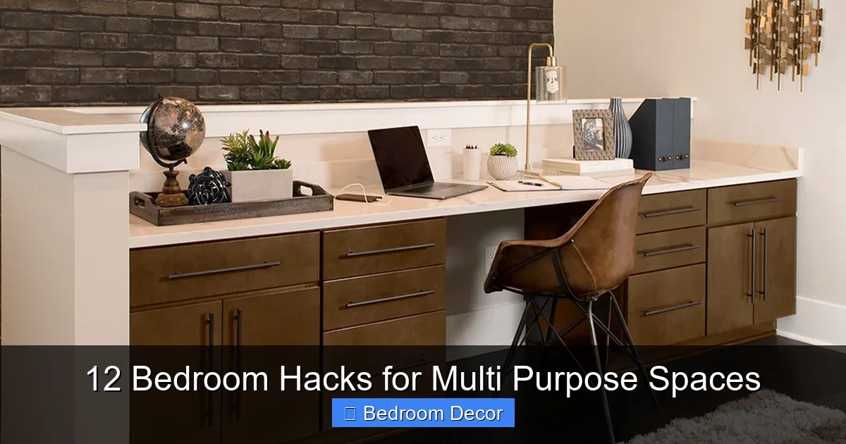 12 Bedroom Hacks for Multi Purpose Spaces