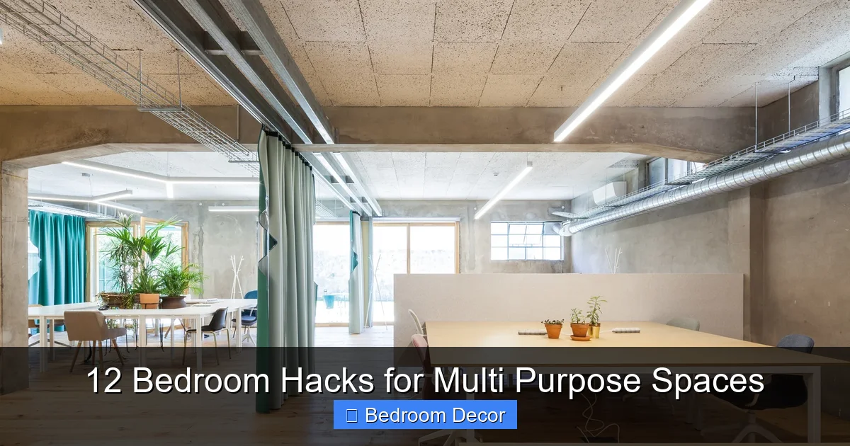 12 Bedroom Hacks for Multi Purpose Spaces
